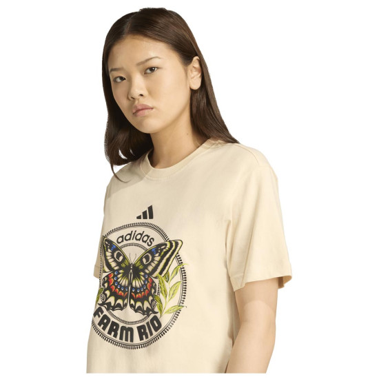 Adidas Γυναικεία κοντομάνικη μπλούζα χ Farm Rio Tee Adidas Γυναικεία κοντομάνικη μπλούζα χ Farm Rio Tee